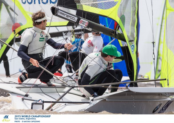 2015 49er Worlds - San Isidro, Argentine. © Matias Capizzano